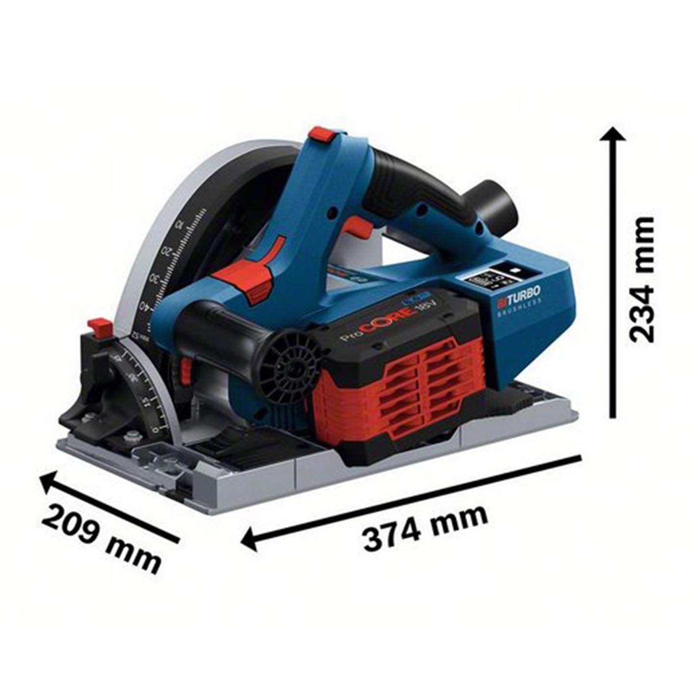 BOSCH - チェ【BOSCH】丸のこ＋α GKS18V-57-2H コードレス丸のこ 本体のみ BOSCH(ボッシュ) 外径